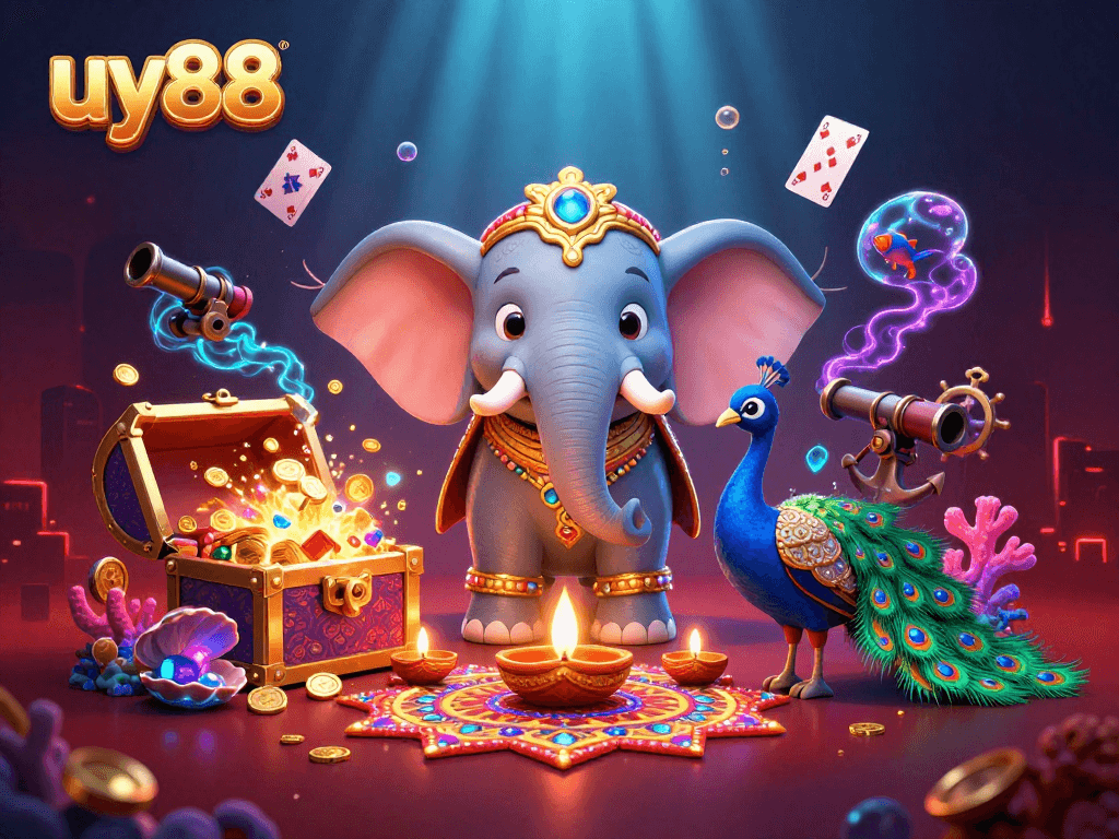 Experience the excitement of uy88 with vibrant underwater treasures and engaging gaming elements.